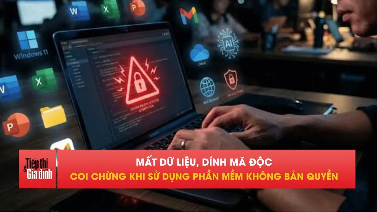 Dùng phần mềm crack có thể “rước” cả mã độc vào máy tính