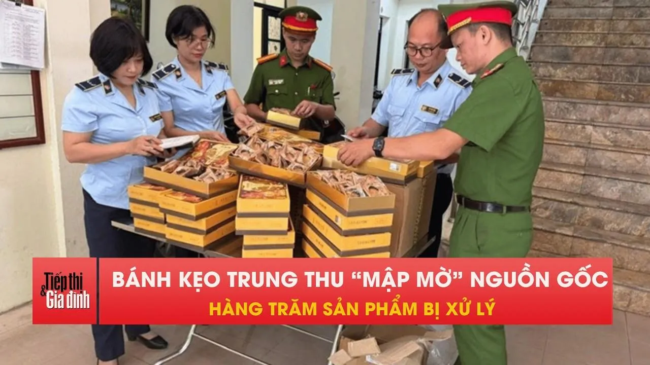 Cận Trung thu, phát hiện bánh kẹo nhập lậu, không rõ nguồn gốc