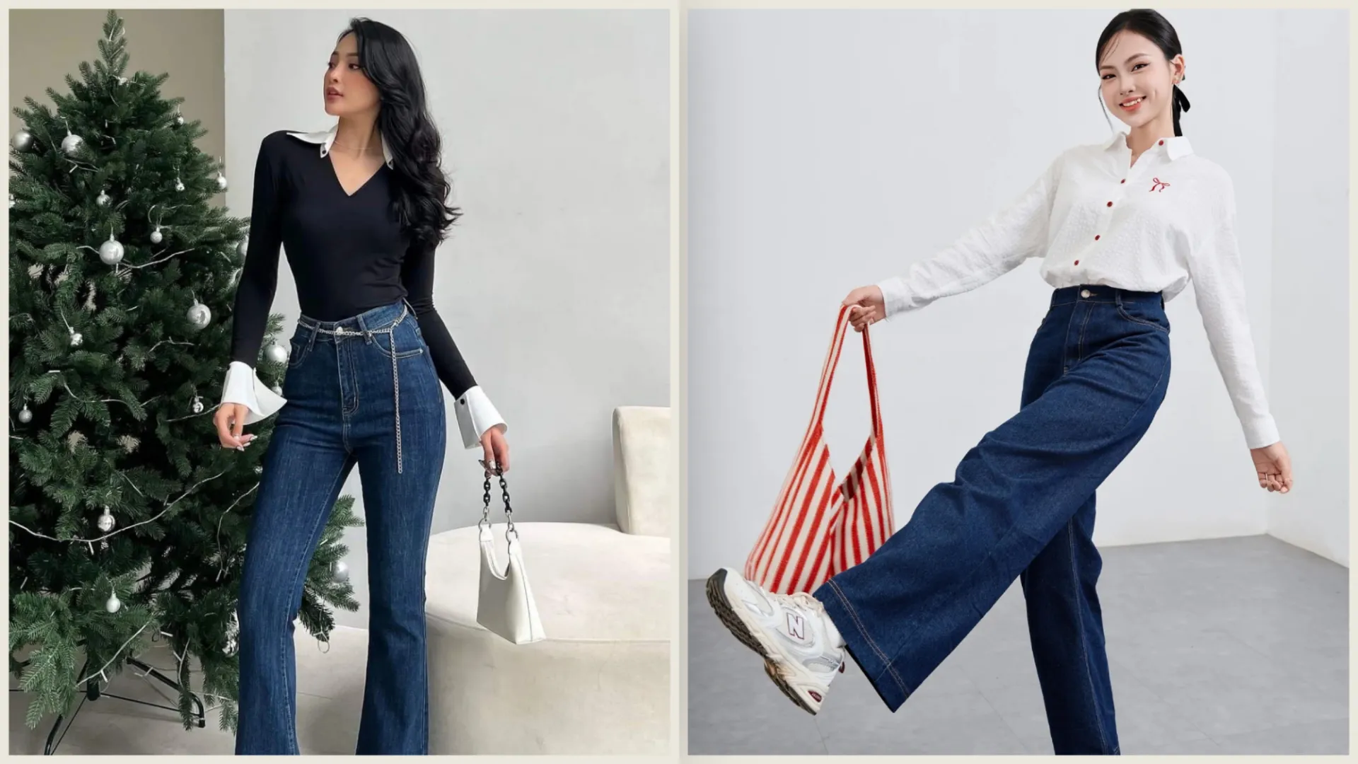6 kiểu quần jeans bất chấp vòng xoay thời trang, năm nào mặc cũng đẹp