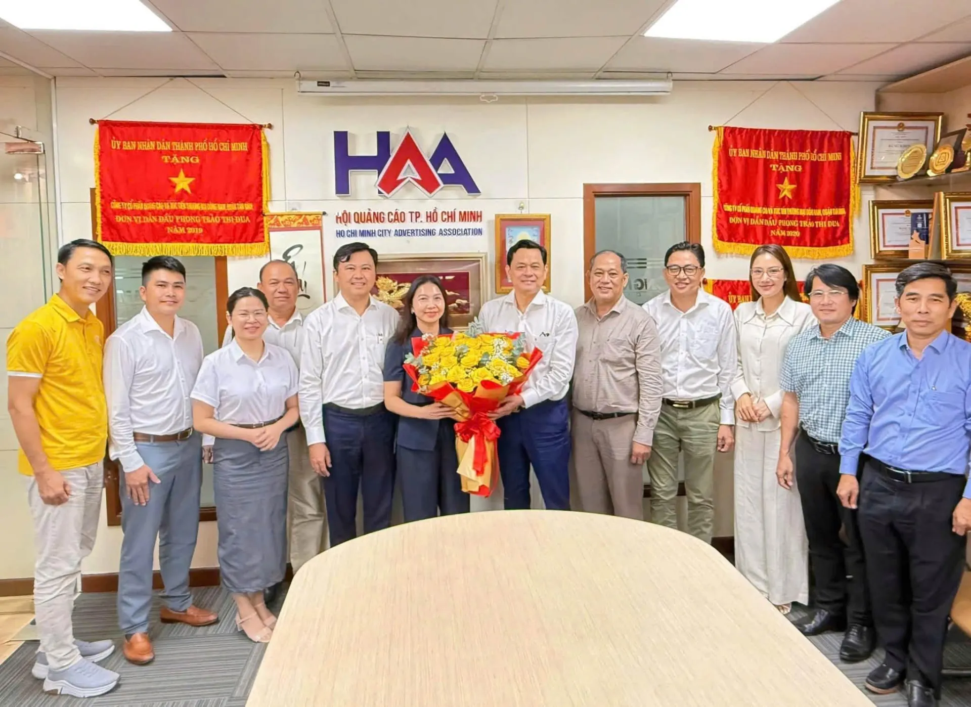 Lãnh đạo Sở Văn hóa và Thể thao TP.HCM làm việc với Hiệp hội Quảng cáo TP.HCM