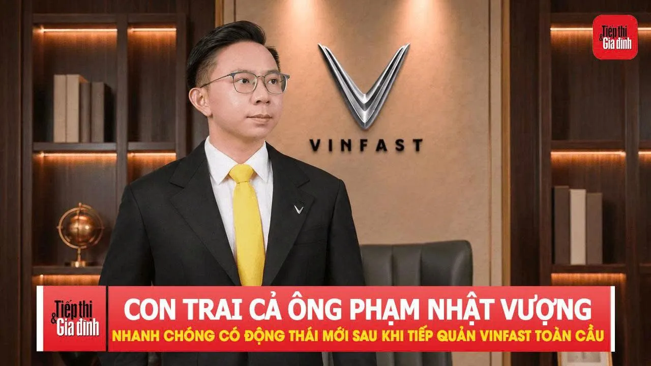 Con trai cả ông Phạm Nhật Vượng nhanh chóng có động thái mới tại Mỹ sau khi tiếp quản Vinfast toàn cầu
