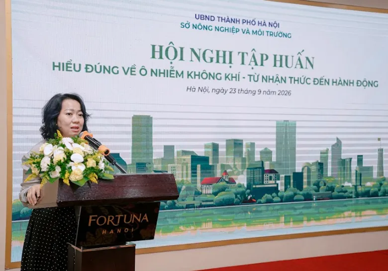 Hà Nội tập huấn cách nhận diện nguồn ô nhiễm và đọc dữ liệu chất lượng không khí