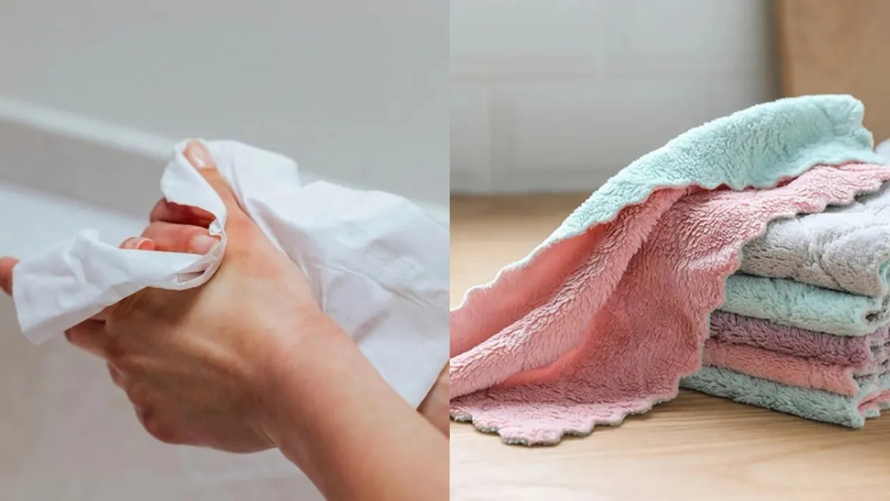 Khăn giấy và khăn vải: Đâu là lựa chọn tiết kiệm cho gia đình?