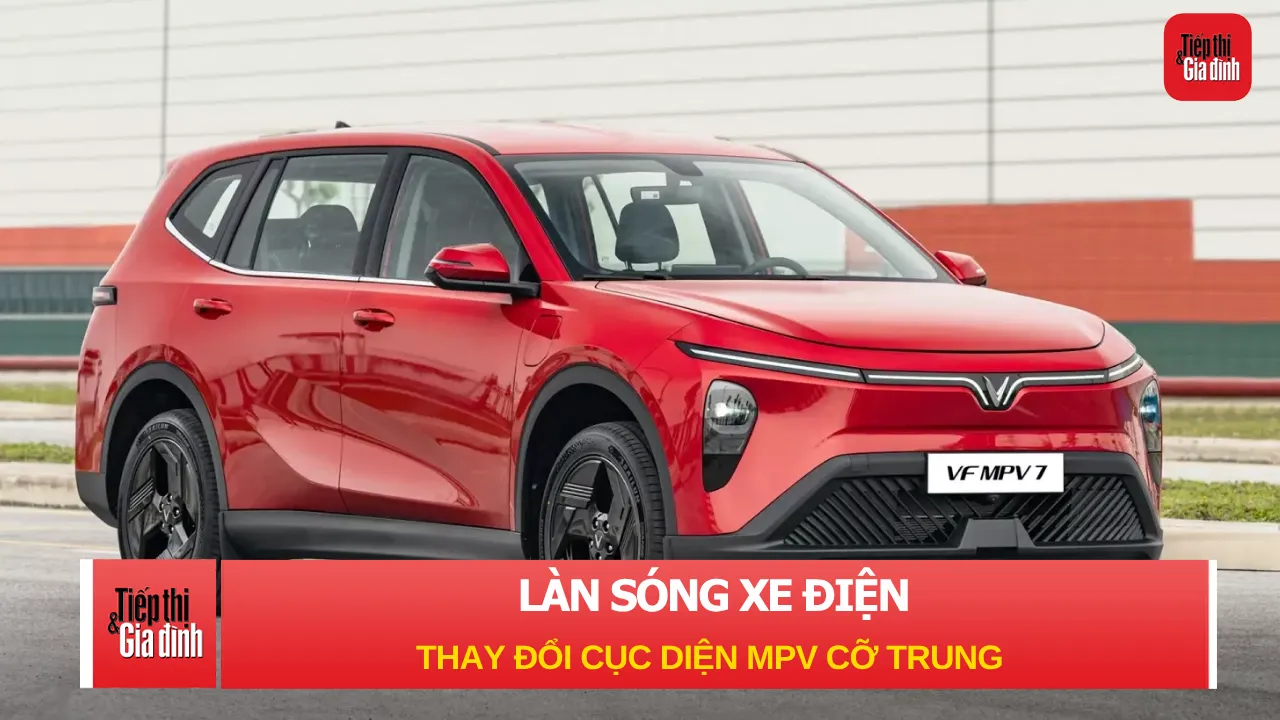 Cục diện MPV cỡ trung thay đổi với làn sóng xe điện