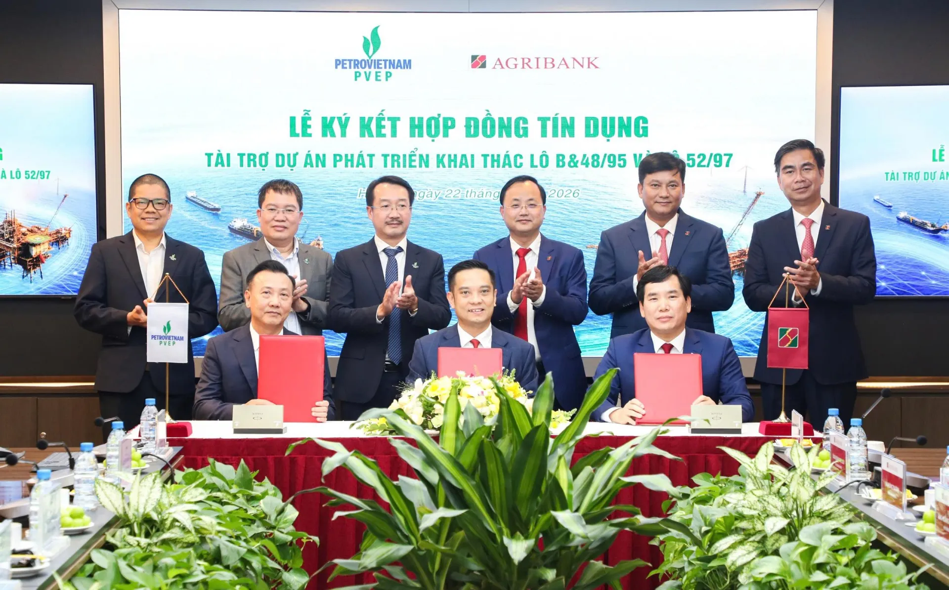 Agribank – PVEP ký kết Hợp đồng tín dụng, đồng hành triển khai dự án năng lượng trọng điểm quốc gia