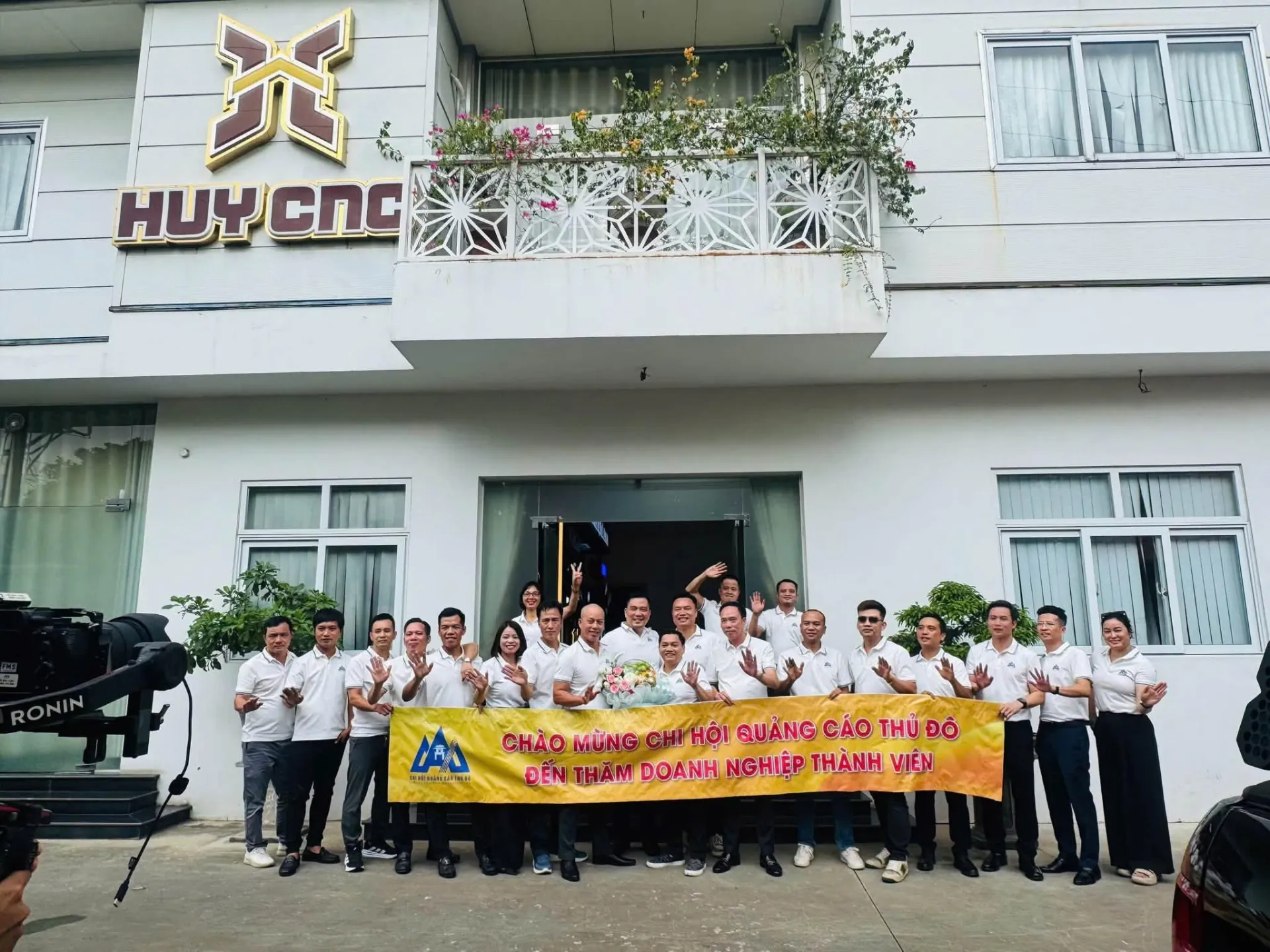 Chi hội Quảng cáo Thủ đô thăm hội viên, kết nạp thành viên mới