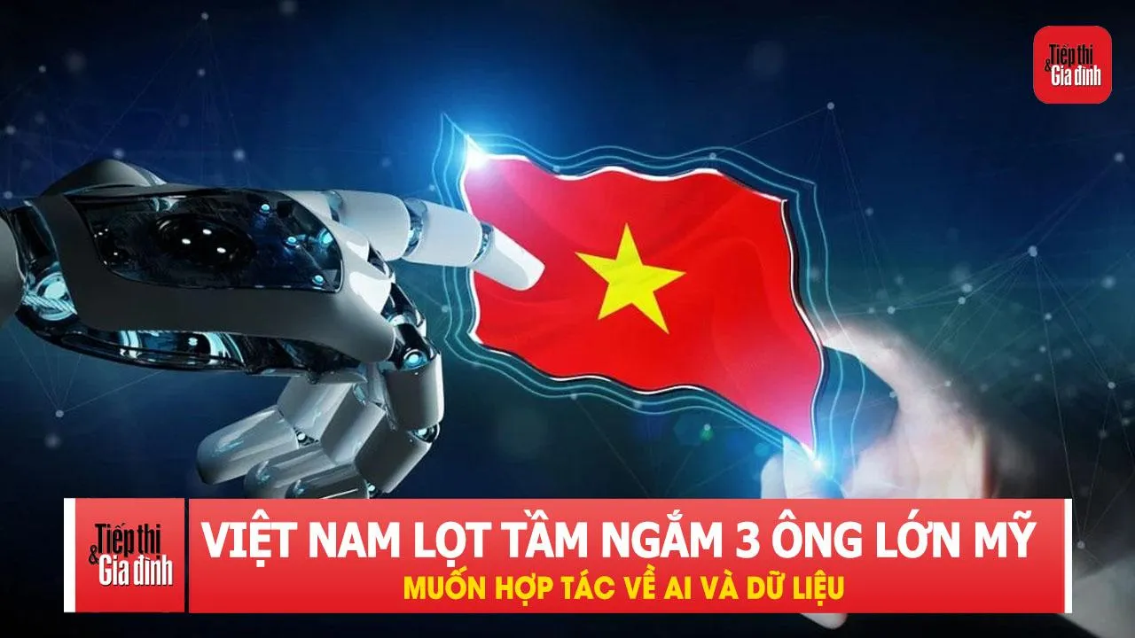 Việt Nam lọt tầm ngắm 3 'ông lớn' công nghệ Mỹ, muốn hợp tác về AI và dữ liệu