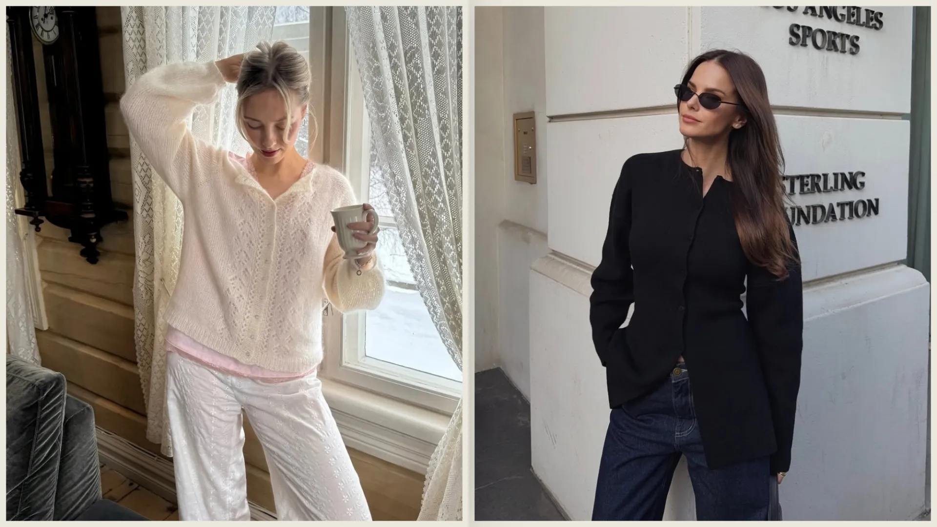 6 công thức diện áo cardigan thanh lịch như gái Pháp