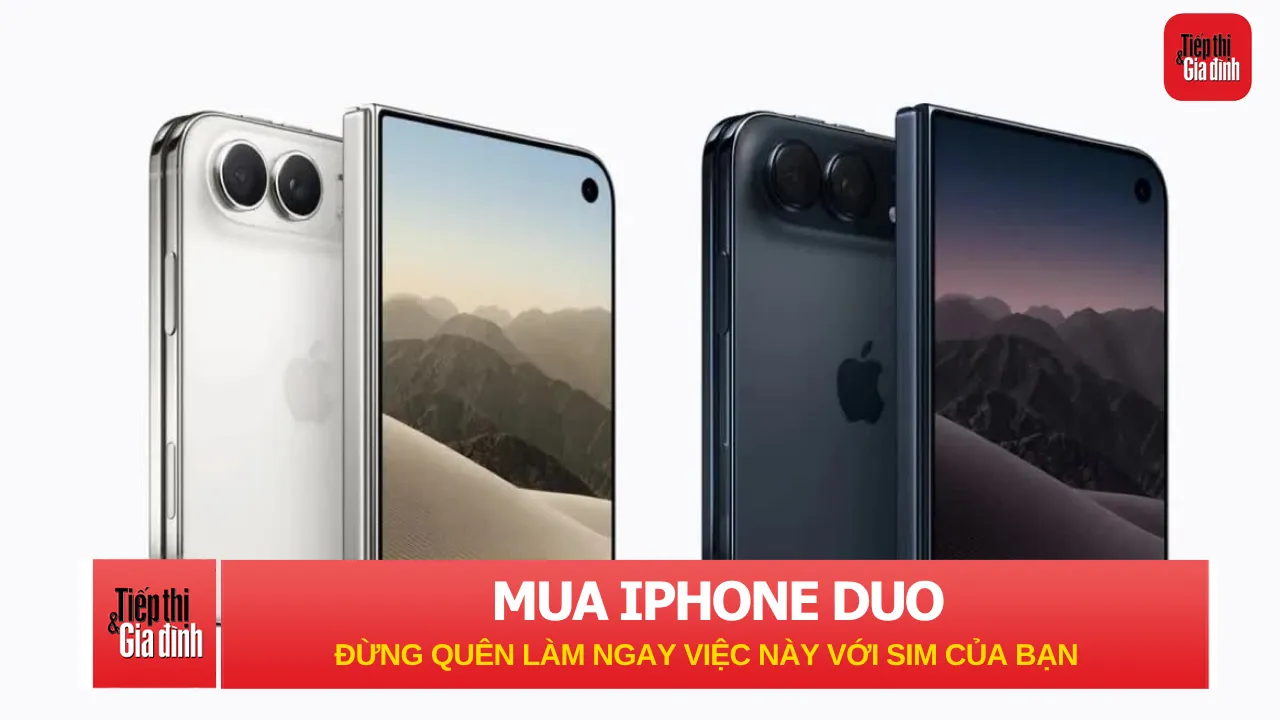 Sắp mua iPhone Duo? Đừng quên làm ngay việc này với SIM của bạn