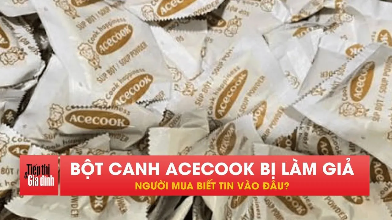 Phát hiện xưởng bột canh giả ACECOOK, lộ kho hàng quy mô lớn