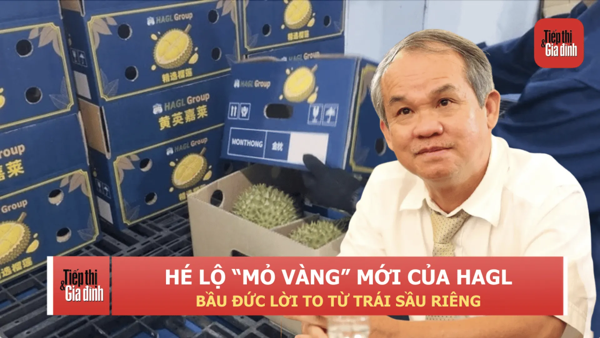 Hé lộ “mỏ vàng” mới của HAGL: Bầu Đức lời to từ trái sầu riêng