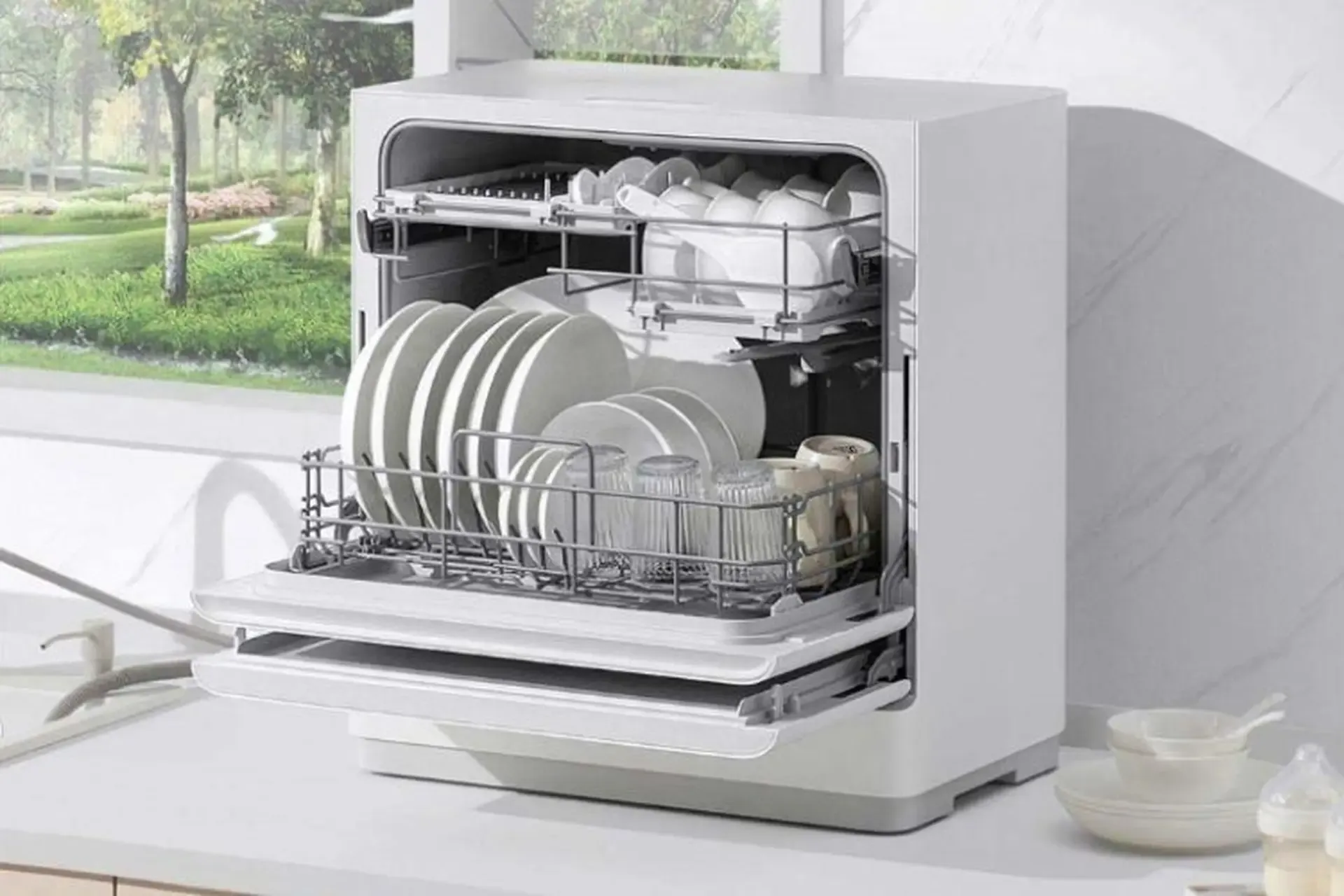 5 máy rửa bát để bàn đáng cân nhắc cho gia đình ít người, bà nội trợ nên sắm ngay