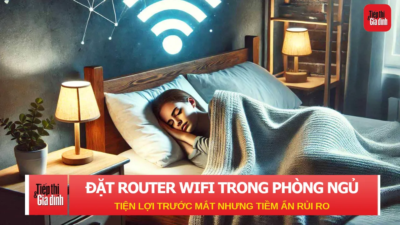 Đặt router WiFi trong phòng ngủ: Tiện lợi trước mắt nhưng tiềm ẩn rủi ro có thể ảnh hưởng sức khỏe