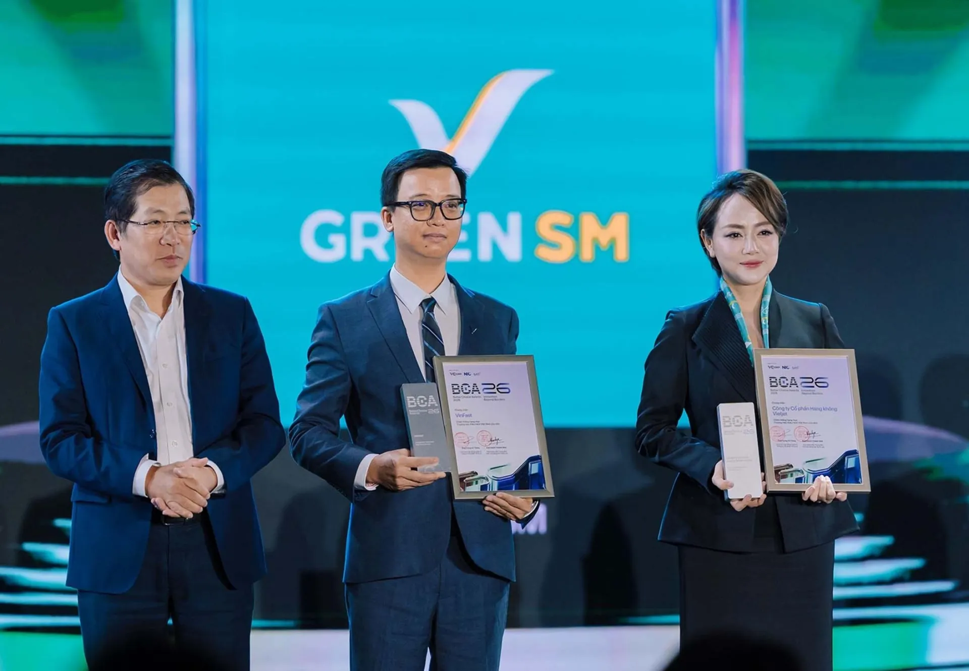 VinFast và Green SM được vinh danh 8 Giải thưởng lớn tại Better Choice Awards 2026
