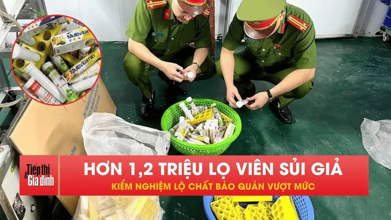 Hơn 1,2 triệu viên sủi giả nhắm vào trẻ em bán tràn lan