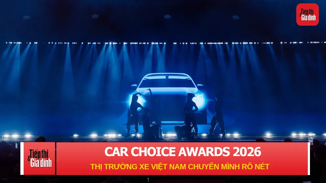 Car Choice Awards 2026: Thị trường xe Việt Nam chuyển mình rõ nét