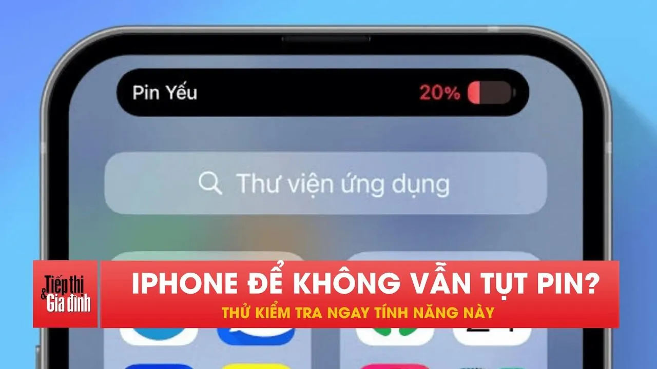 iPhone để không cũng hao pin, thử làm ngay cách này