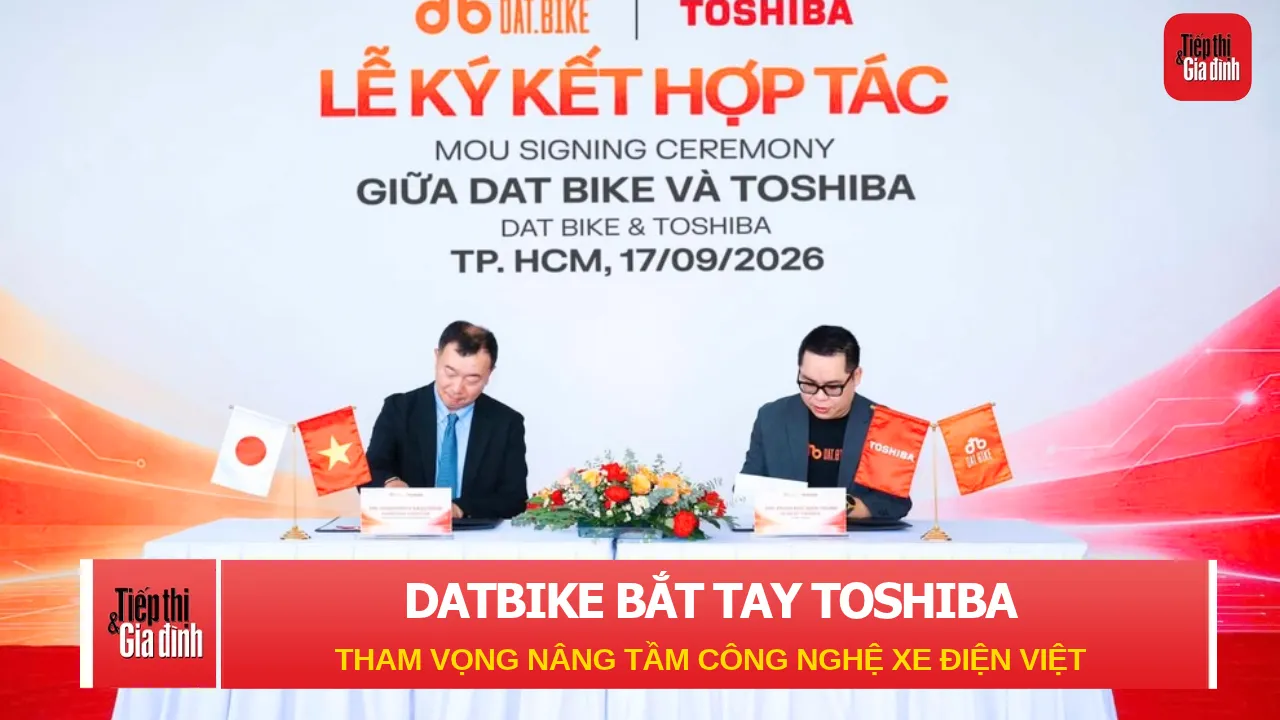 Dat Bike bắt tay Toshiba, tham vọng nâng tầm công nghệ xe điện Việt