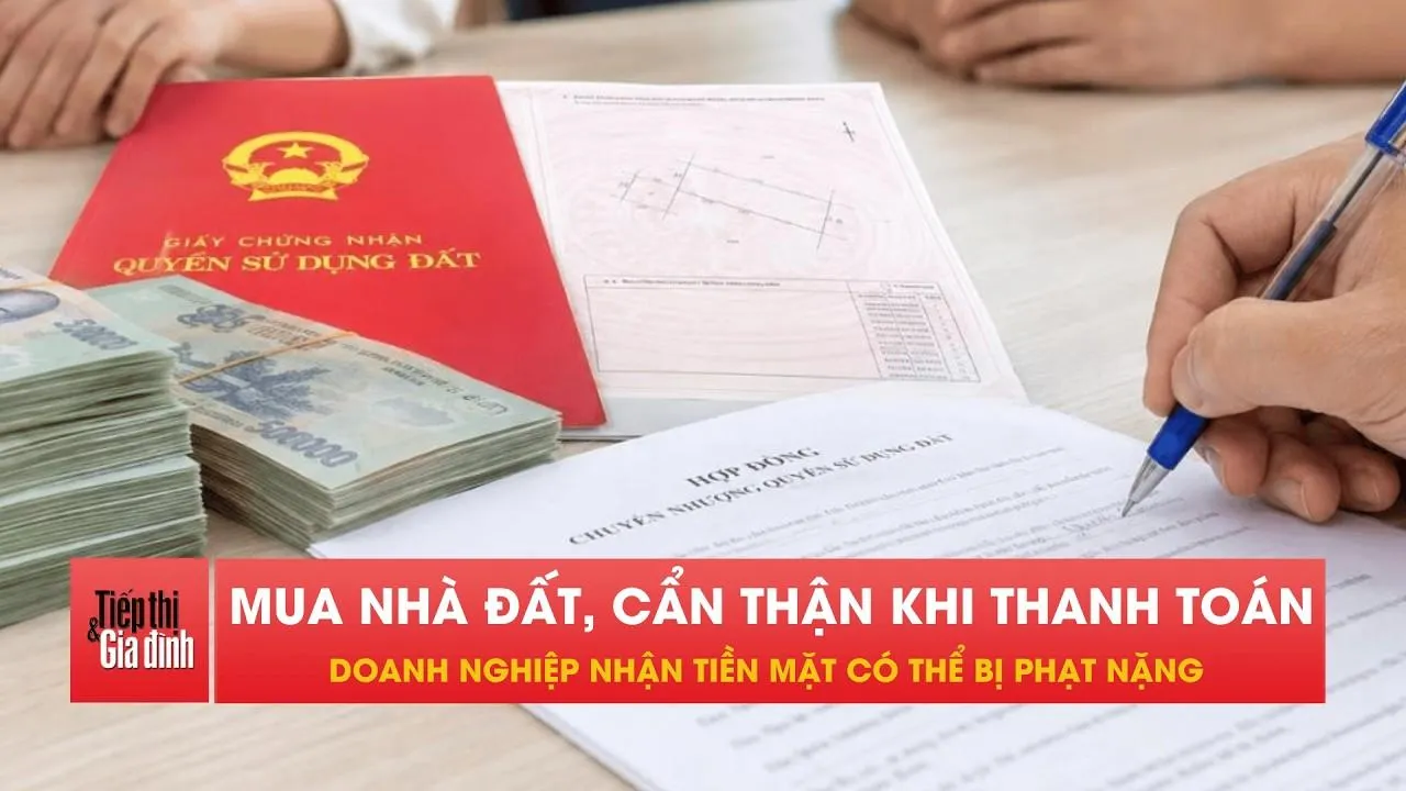 Nhận tiền mua bán bất động sản sai quy định bị phạt 300 triệu
