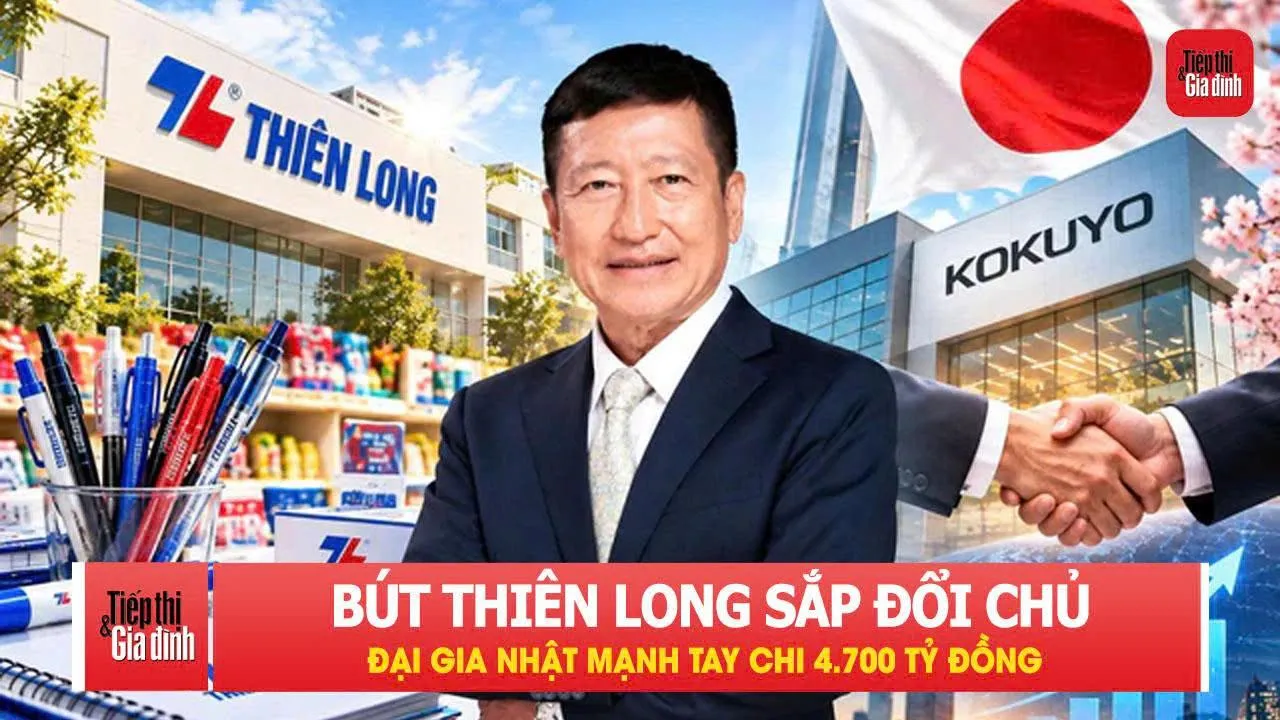 Thương hiệu bút Thiên Long sắp đổi chủ, đại gia Nhật mạnh tay chi 4.700 tỷ đồng