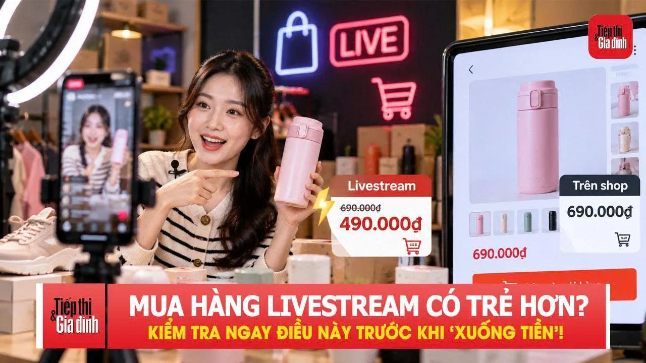 Mua hàng trong livestream có thực sự rẻ hơn? Kiểm tra ngay điều này trước khi ‘xuống tiền’!