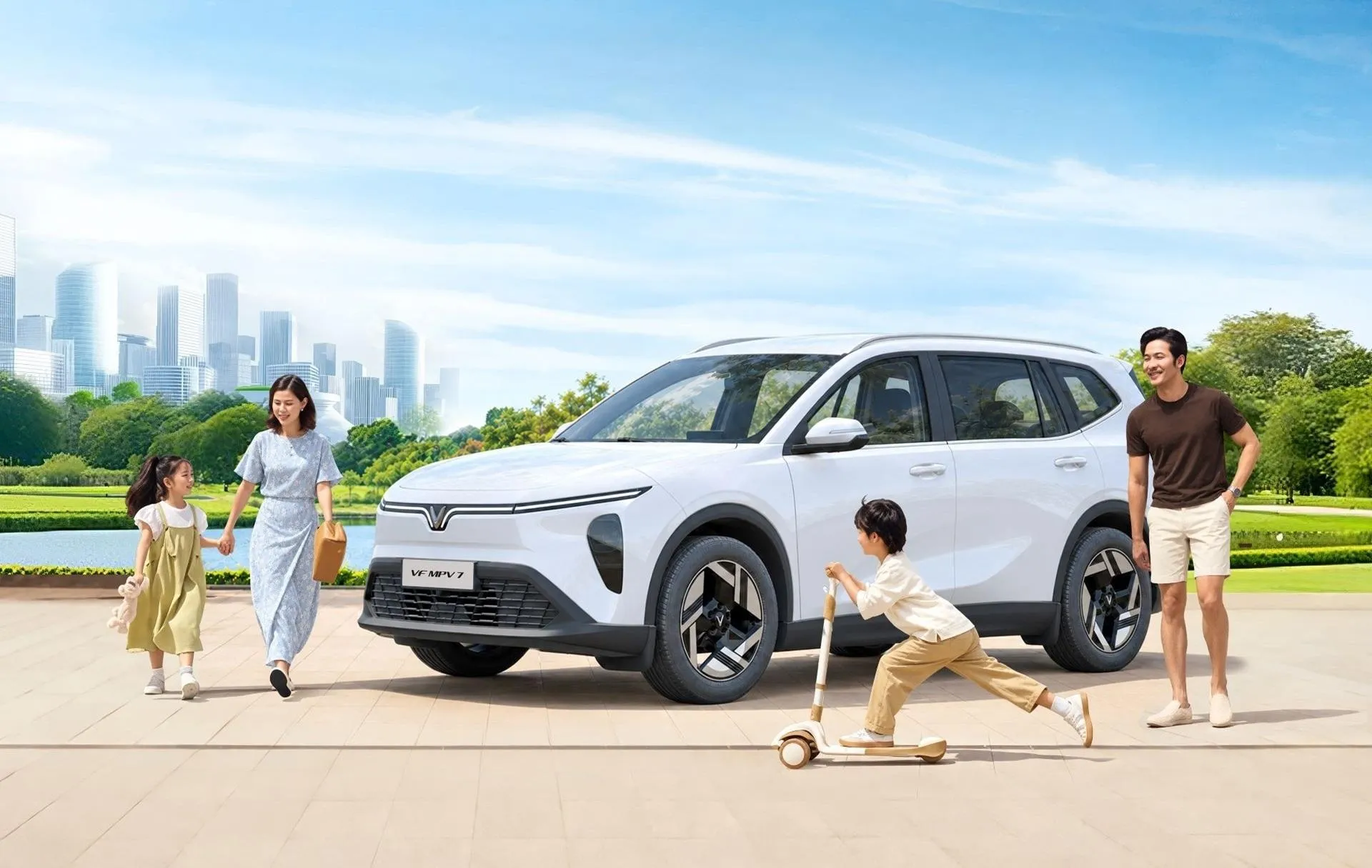 VinFast VF MPV 7 nhận ưu đãi 67,5 triệu đồng, rộng cửa đến với gia đình Việt