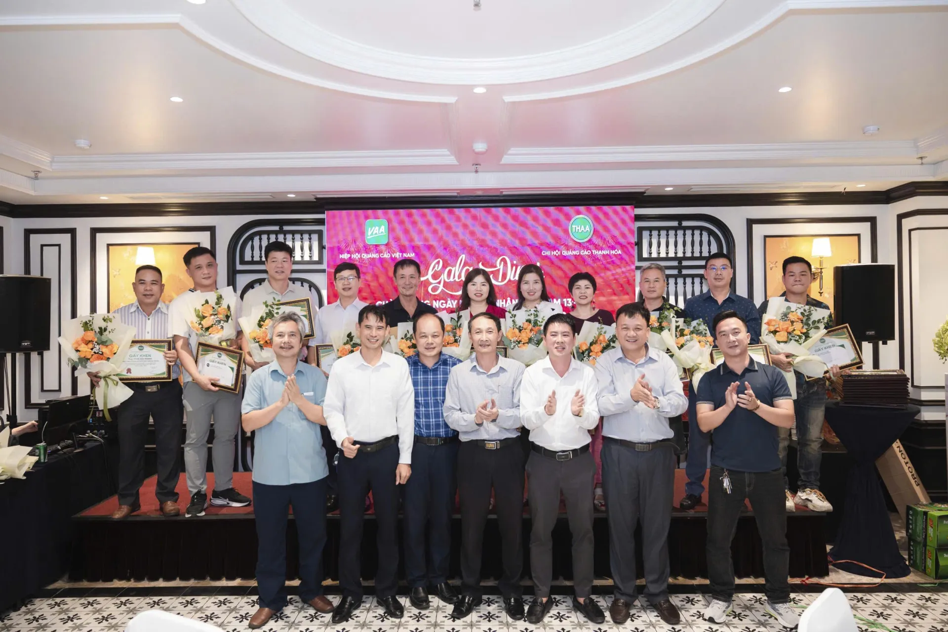 Chi hội Quảng cáo Thanh Hóa tri ân hội viên nhân Ngày Doanh nhân Việt Nam 13/10