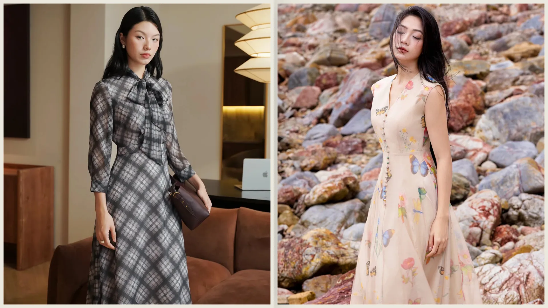 5 mẫu váy dài mặc lên là sang, nàng diện đi làm hay dạo phố đều cuốn hút