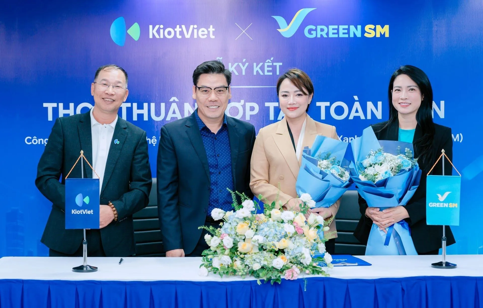 Green SM và KiotViet ký kết hợp tác chiến lược, mở rộng hệ sinh thái kinh doanh và giao nhận xanh