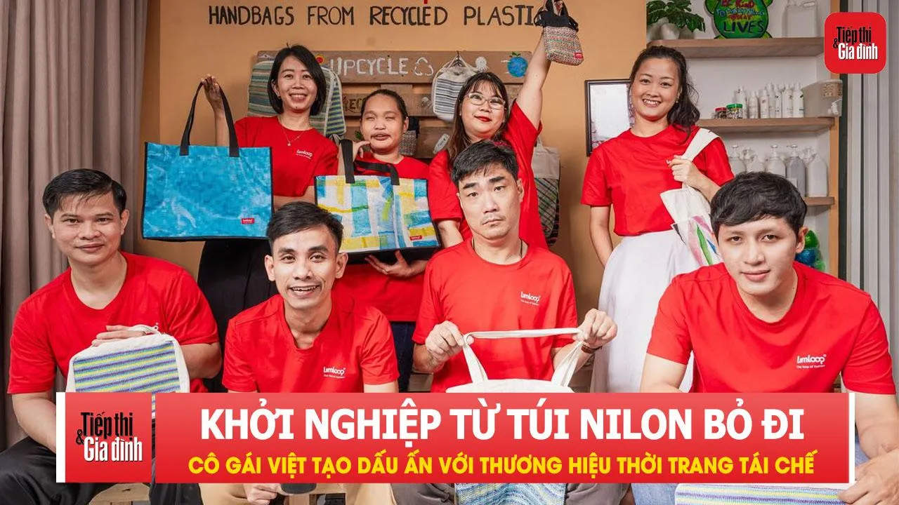 Khởi nghiệp từ túi nilon bỏ đi, cô gái Việt tạo dấu ấn với thương hiệu thời trang tái chế