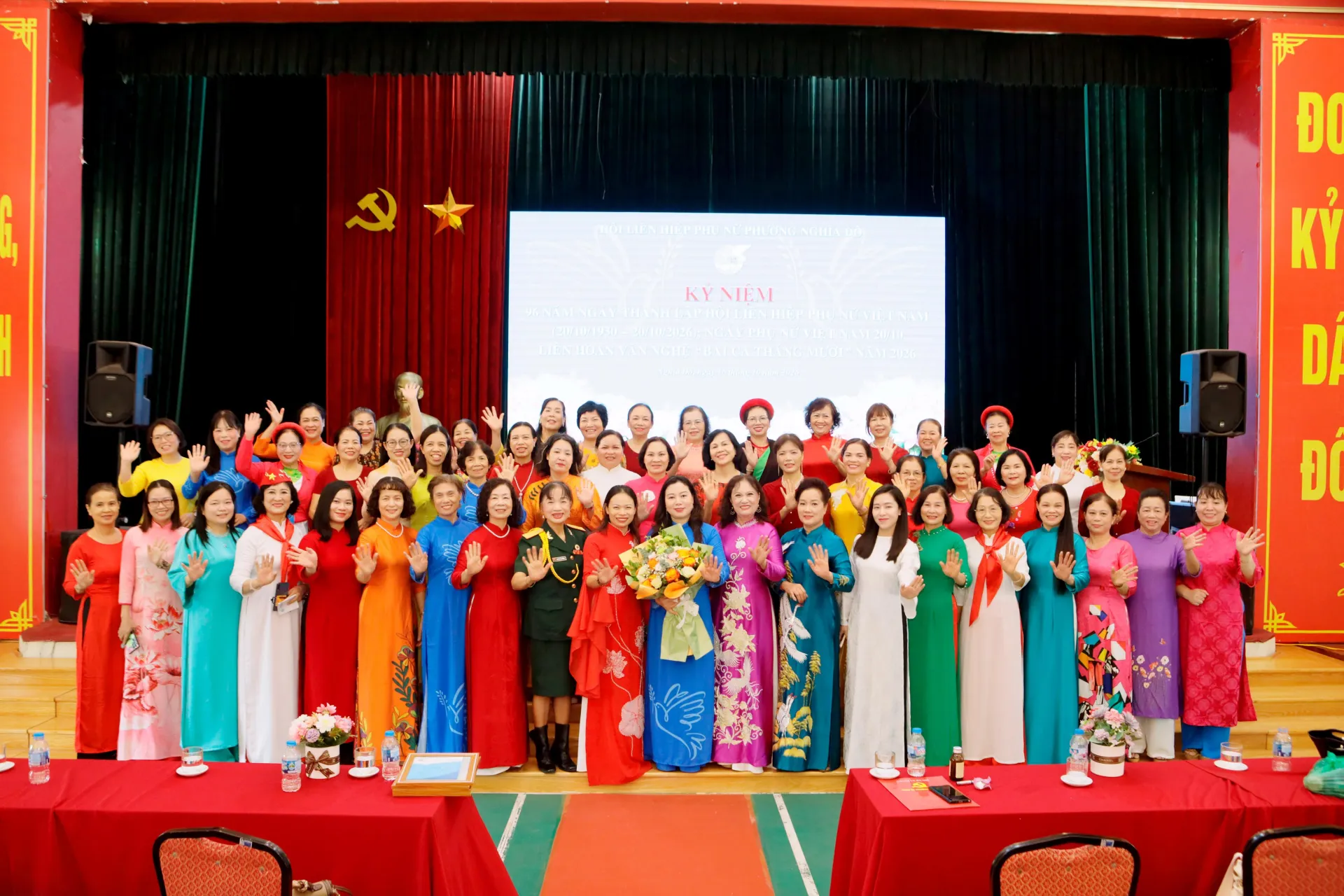 Phụ nữ Nghĩa Đô tự hào truyền thống, lan tỏa yêu thương qua 'Bài ca tháng Mười'