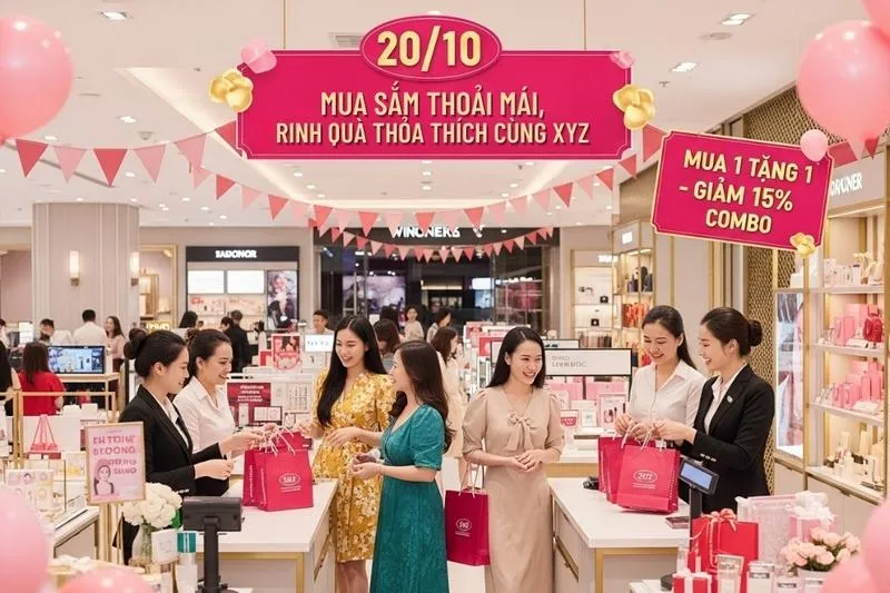 Không cần giảm giá sâu, cửa hàng nhỏ vẫn hút khách dịp 20/10 bằng cách này