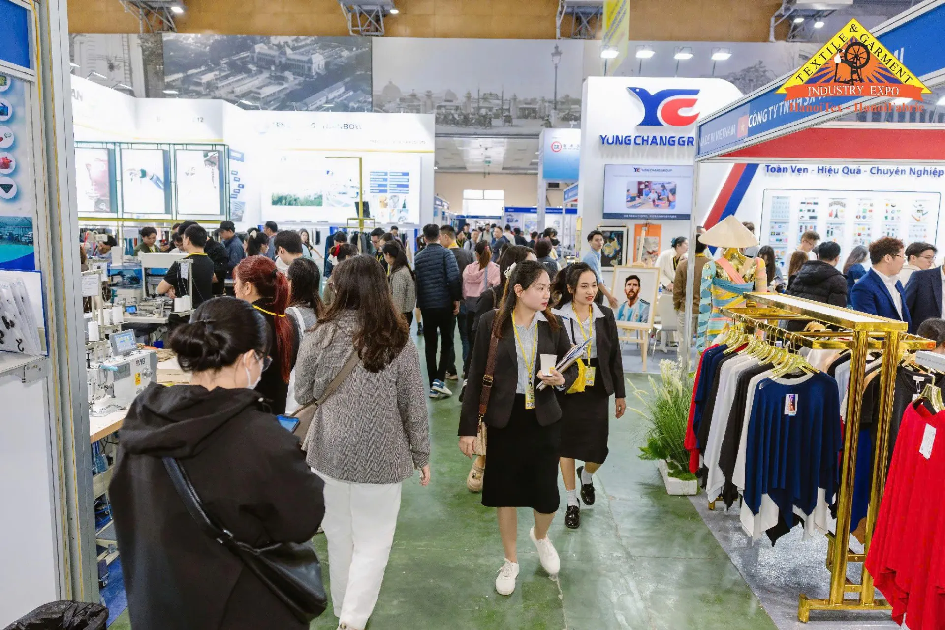 Triển lãm Dệt may Quốc tế HanoiTex – HanoiFabric 2026 chính thức trở lại vào tháng 10