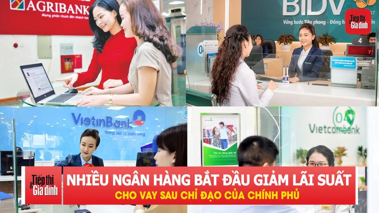 Nhiều ngân hàng bắt đầu giảm lãi suất cho vay sau chỉ đạo của chính phủ