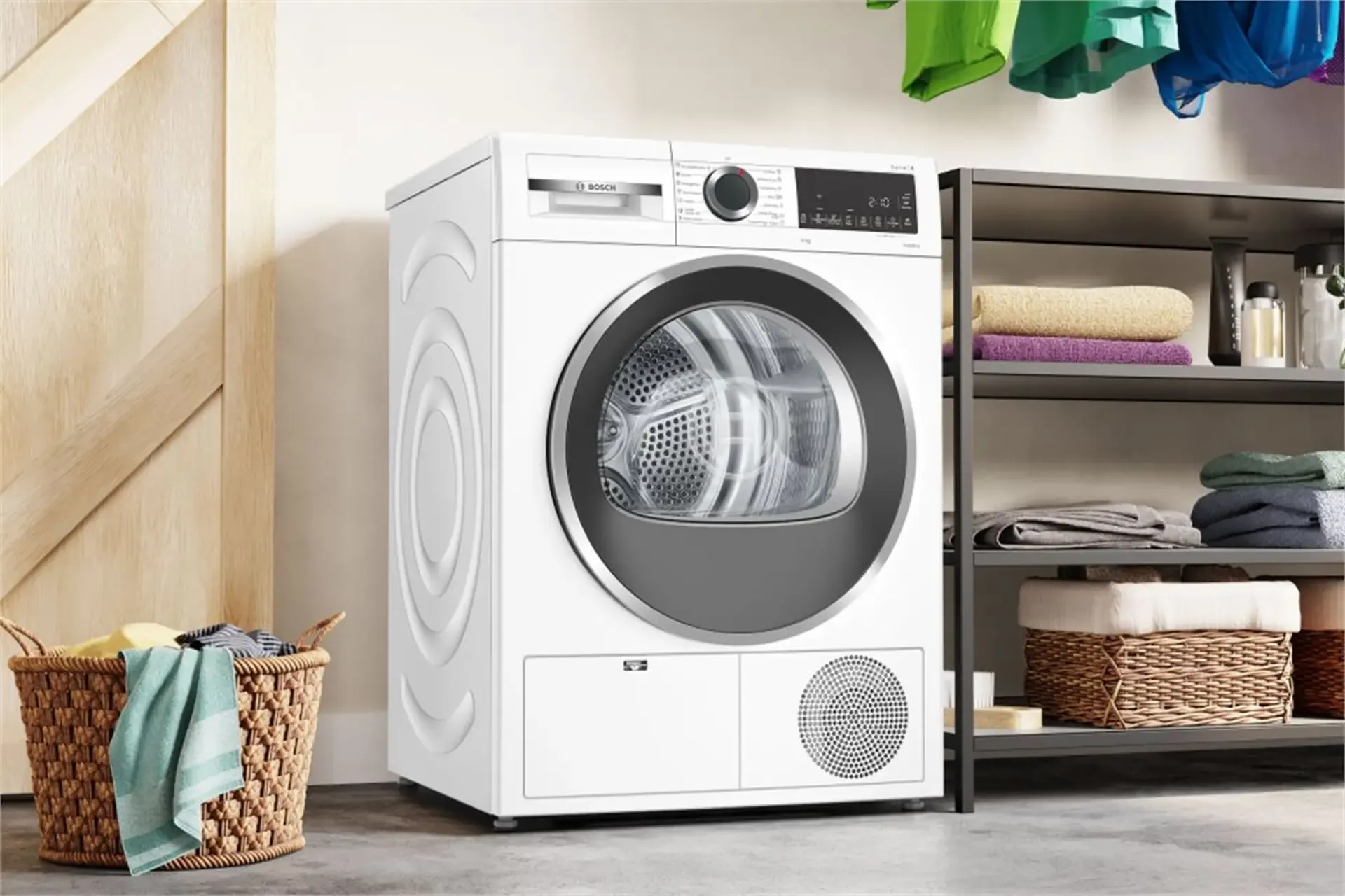 Máy sấy quần áo bơm nhiệt, ngưng tụ hay thông hơi: Loại nào phù hợp với gia đình bạn