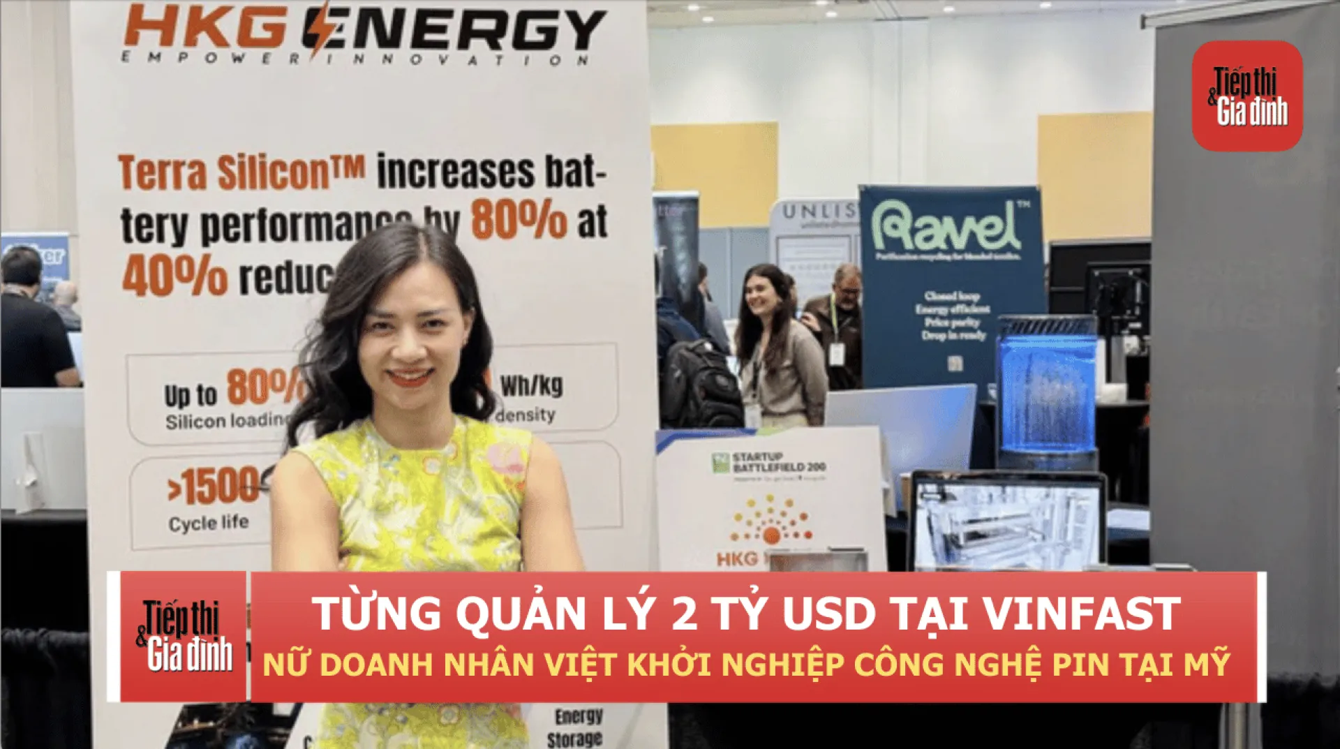 Từng quản lý 2 tỷ USD tại VinFast, nữ doanh nhân Việt chuyển hướng sang công nghệ pin tại Mỹ