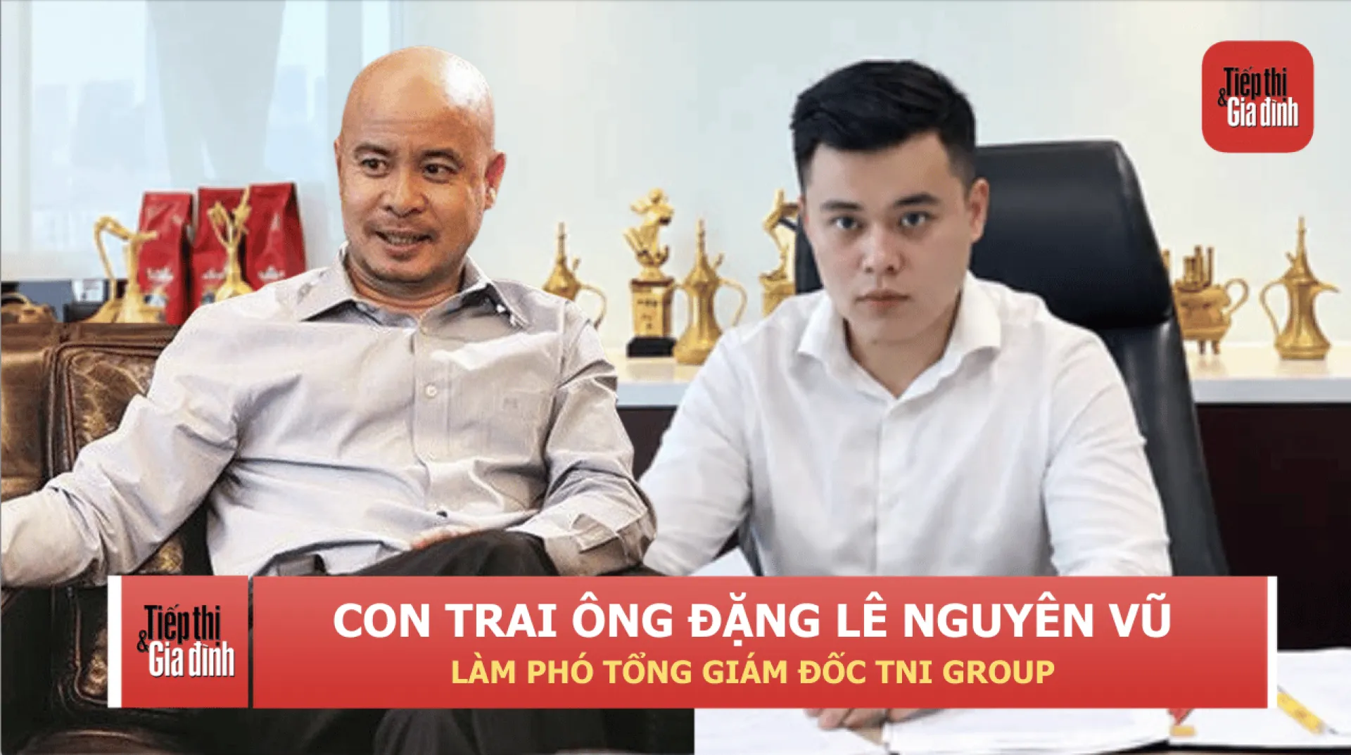 Con trai của ‘Vua cà phê’ Đặng Lê Nguyên Vũ làm Phó Tổng Giám đốc TNI Group