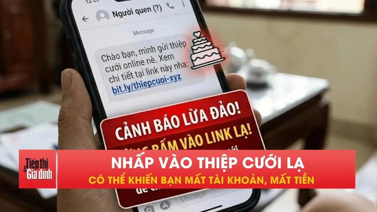 Nhận được thiệp cưới qua Zalo, Facebook, người dân cần cảnh giác