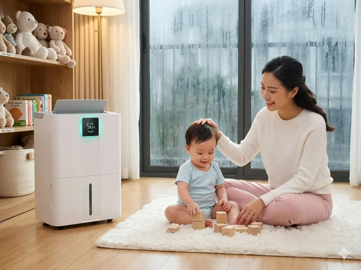 Chọn máy hút ẩm cho nhà nhỏ: 7 tiêu chí cha mẹ cần quan tâm trước khi xuống tiền