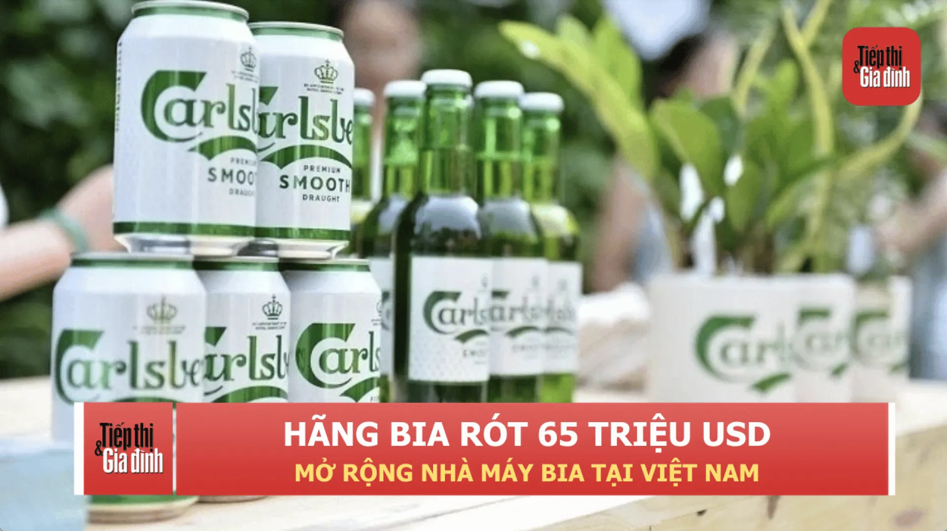 Hãng bia 180 năm tuổi rót 65 triệu USD mở rộng nhà máy bia tại Việt Nam