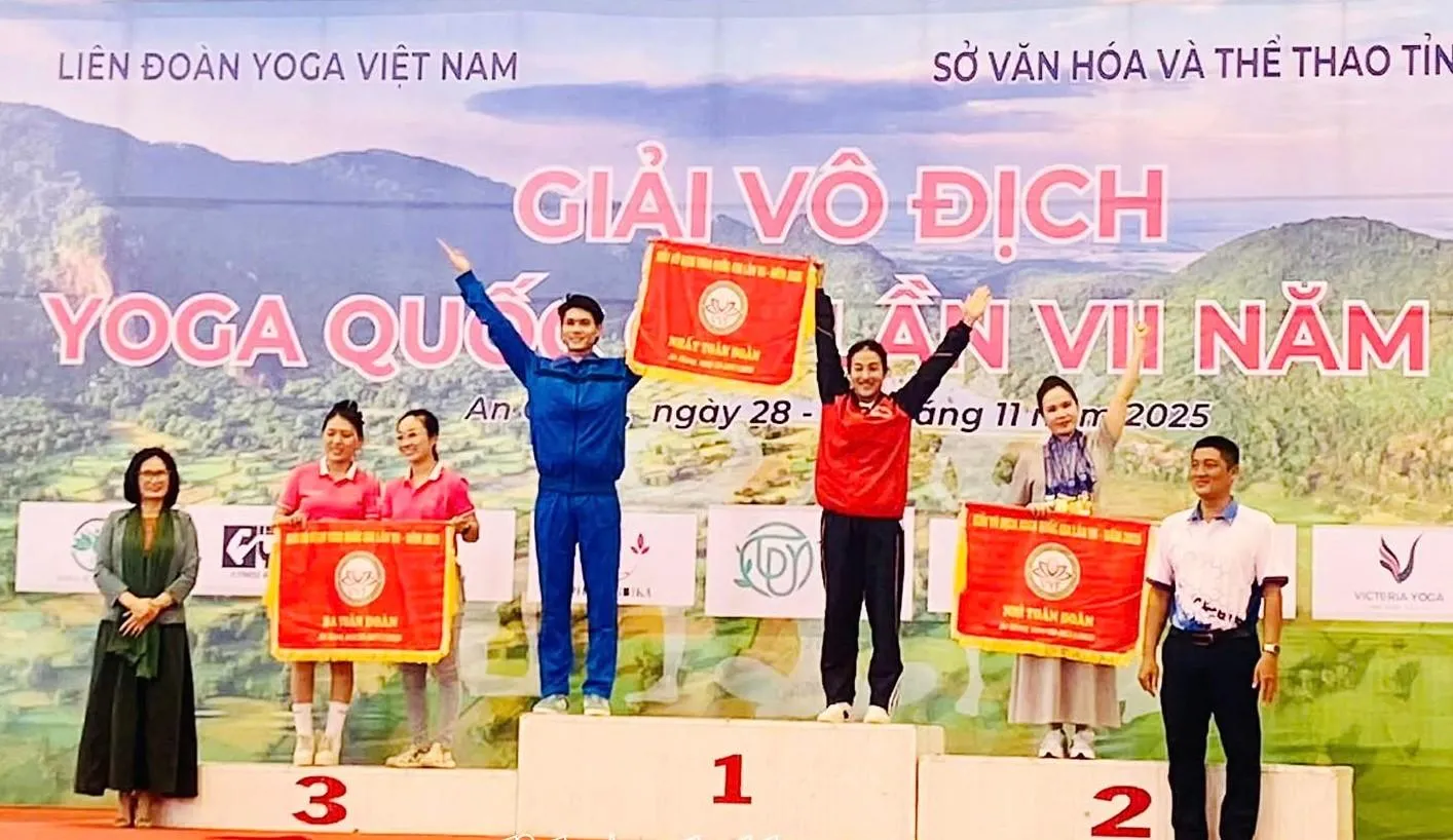Giải Vô địch Yoga quốc gia lần VIII năm 2026- Khánh Hòa đạt 30 huy chương