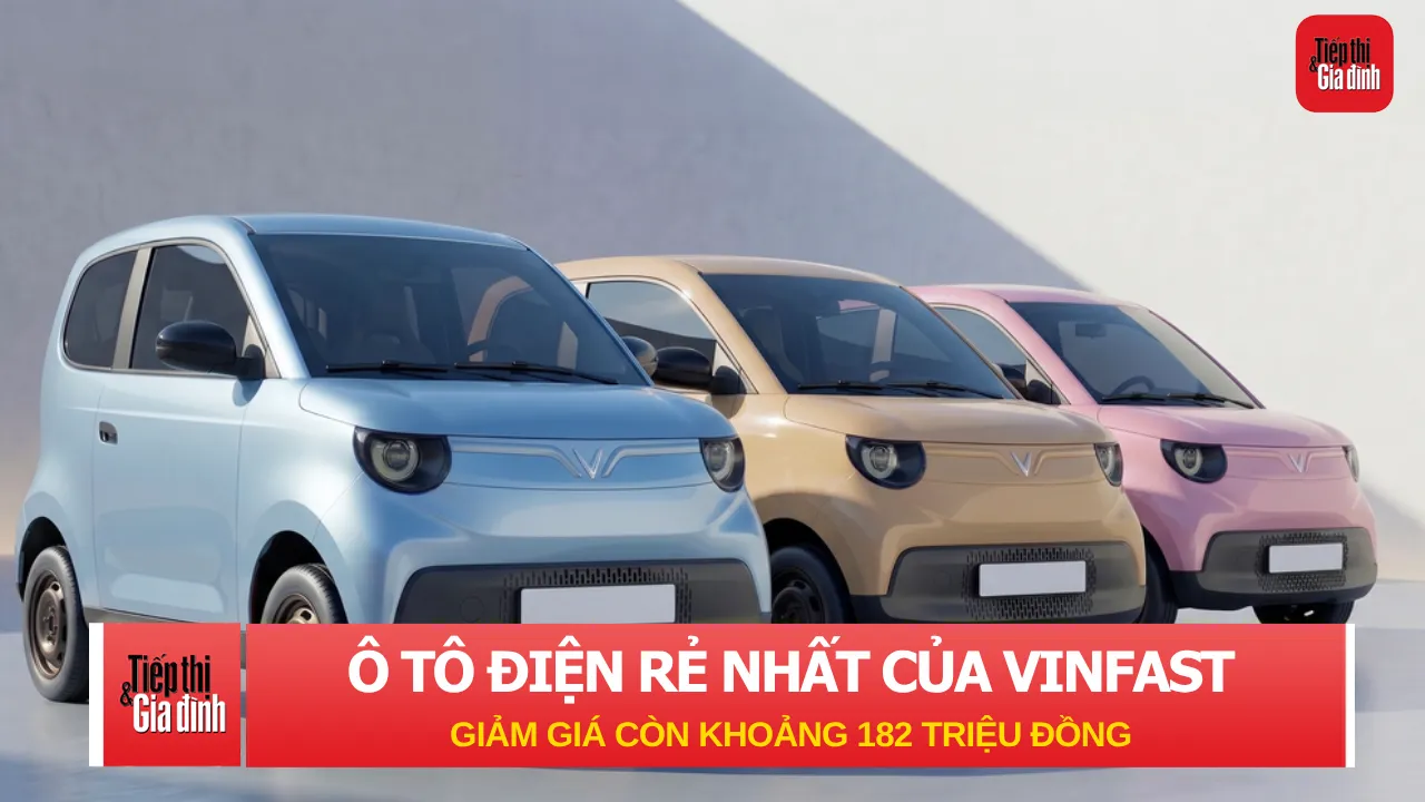 Tin vui: Ô tô điện rẻ nhất VinFast VF 2 giảm còn khoảng 182 triệu đồng