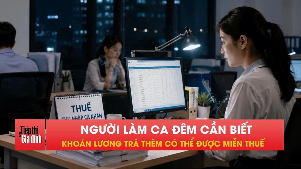 Làm ca đêm được trả thêm 35% tiền lương, có phải đóng thuế?