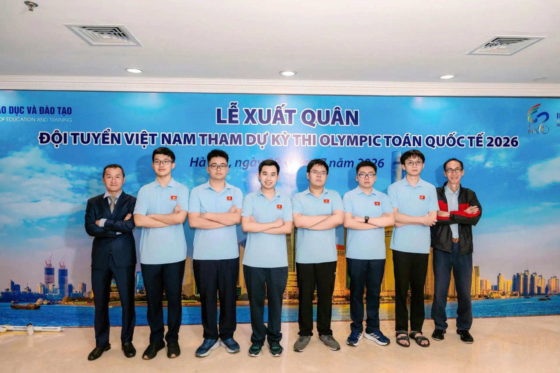 Đội tuyển Việt Nam giành 2 Huy chương Vàng tại Olympic Toán học quốc tế 2026, xếp thứ 5 toàn đoàn