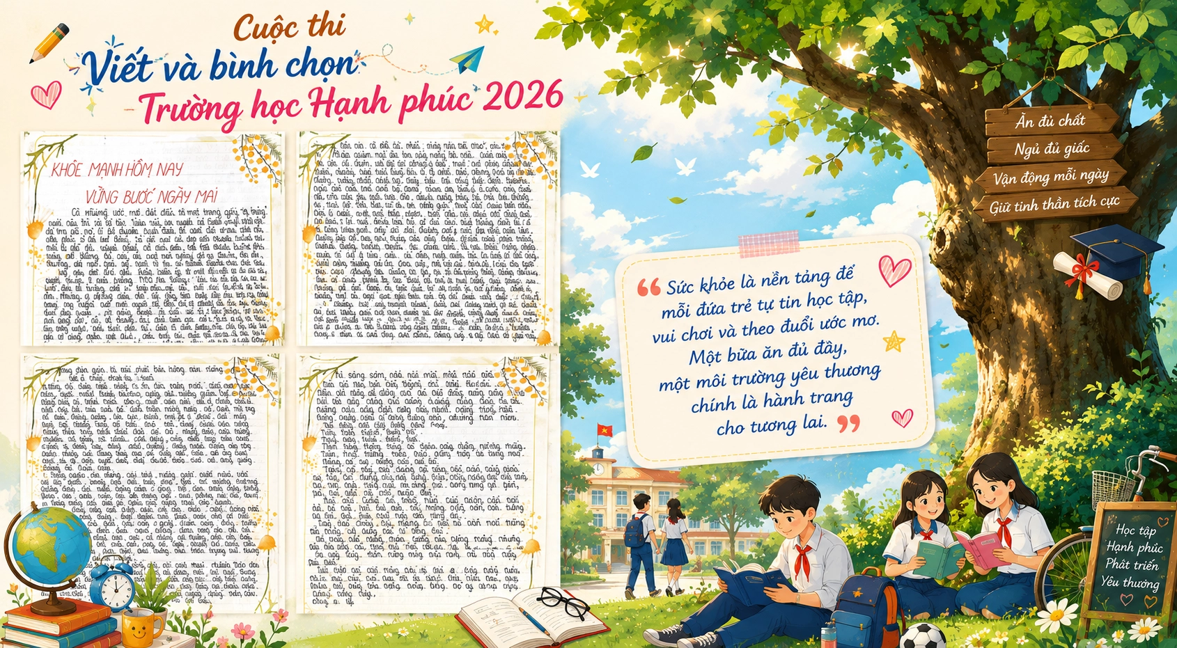 Khỏe mạnh hôm nay, vững bước ngày mai