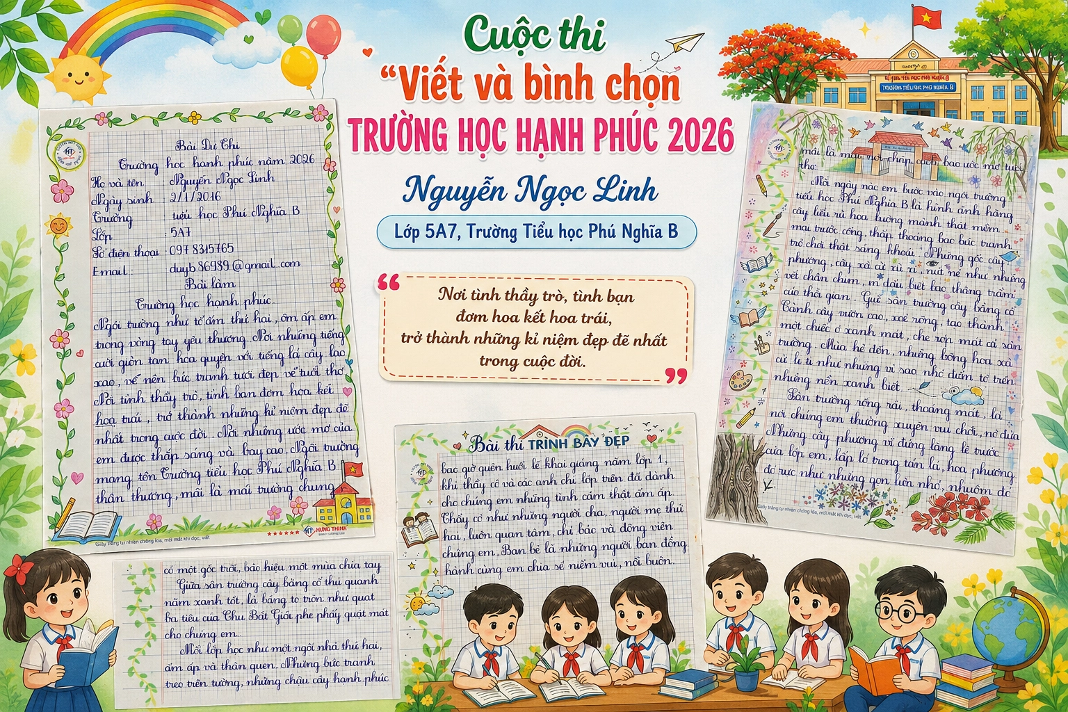 Trường học hạnh phúc