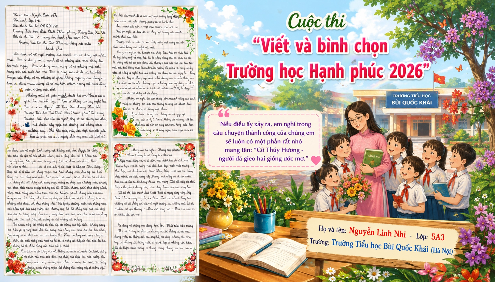 Những sắc màu hạnh phúc