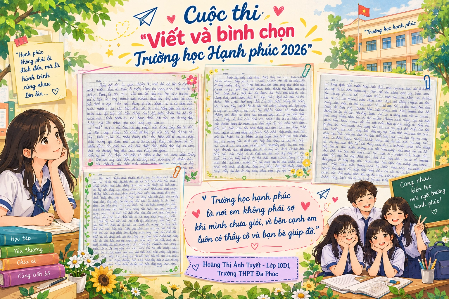 Cấp 2 qua đi nhưng thanh xuân vẫn ở lại