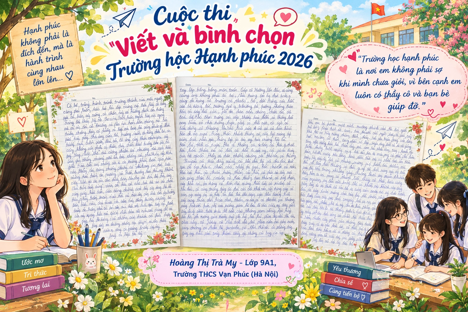 Có những bài học khép lại trên trang sách, nhưng tình thầy trò thì còn mãi trong hành trình trưởng thành