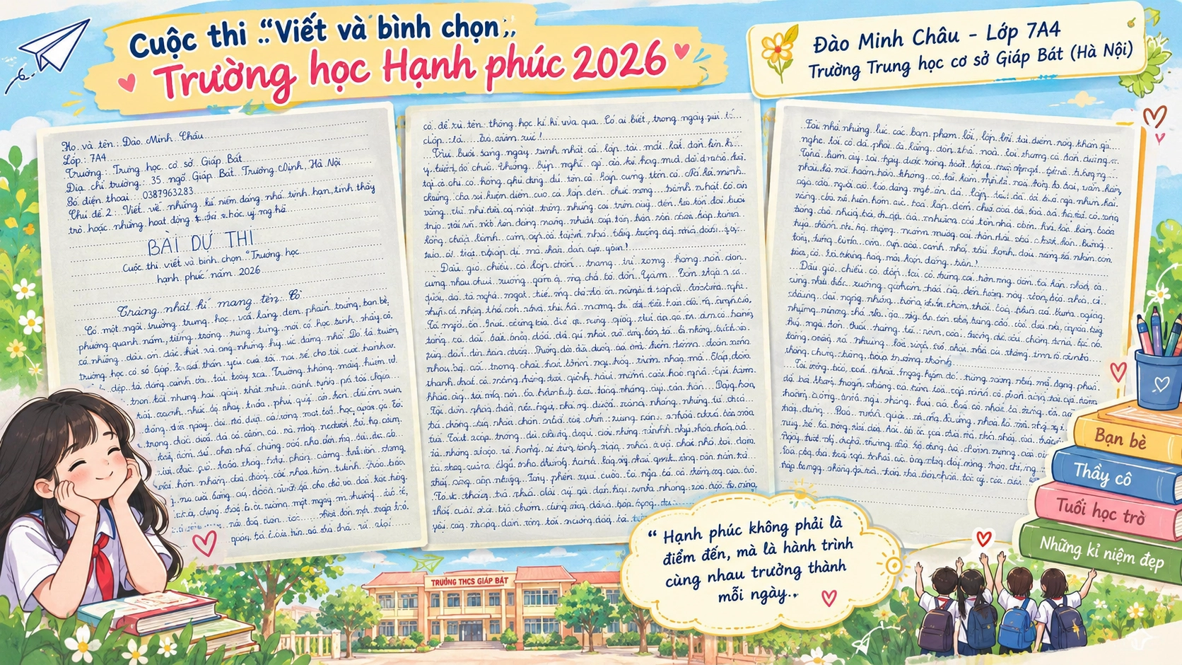 Trang nhật ký mang tên cô
